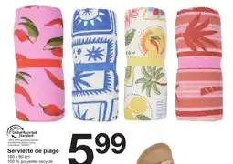 Zeeman Serviette de plage offre