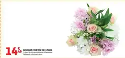 Auchan Bouquet composé de 15 tiges offre