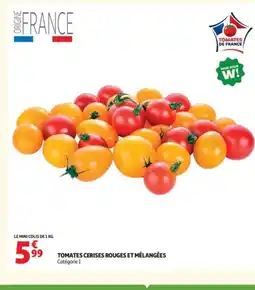 Auchan Tomates cerises rouges et mélangées offre