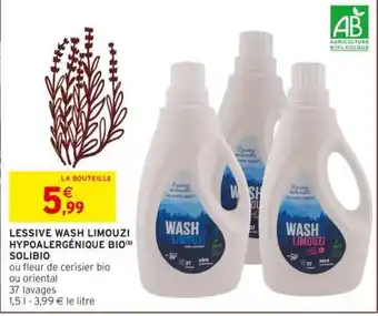 LESSIVE WASH LIMOUZI HYPOALLERGÉNIQUE BIO