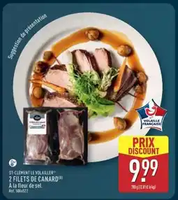 ALDI 2 Filets de Canard offre