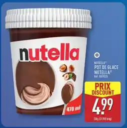 ALDI NUTELLA POT DE GLACE offre