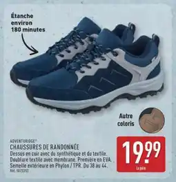 ALDI CHAUSSURES DE RANDONNÉE offre