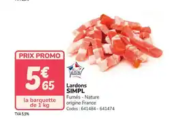Promocash SIMPL Lardons offre