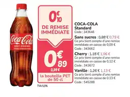Promocash COCA-COLA Standard offre