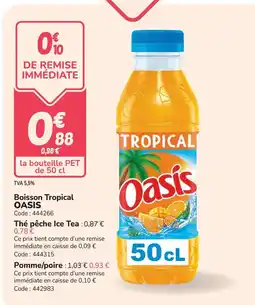 Promocash OASIS Boisson Tropical offre