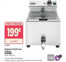 Promocash HENDI Friteuse Profi Line offre