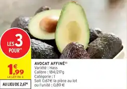 Intermarché Avocat affiné offre