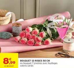 Intermarché Bouquet 12 roses offre