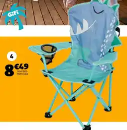 Gifi Chaise de camping enfant offre