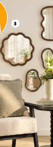 Gifi Decorative mirror set offre
