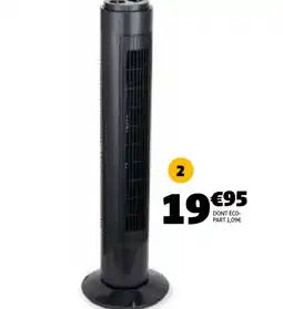 Gifi Entilateur tour offre