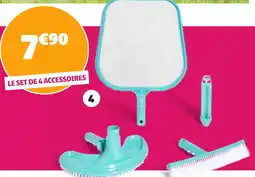 Gifi Set de 4 accessoires piscine offre