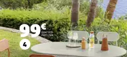 Gifi Table faro 6 couverts offre