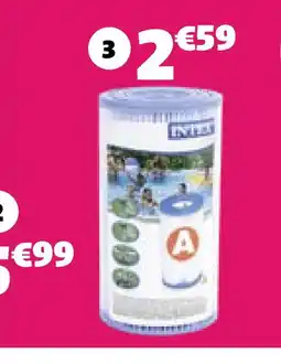 Gifi Intex cartouche filtration offre