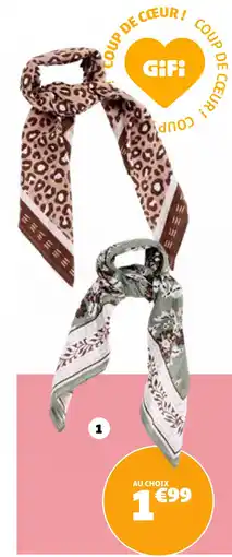 Gifi Gifi foulard offre