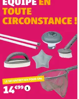 Gifi Set entretien pour spa offre