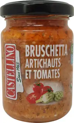 Auchan Lombardo sottoli préparation pour bruschetta castellino offre