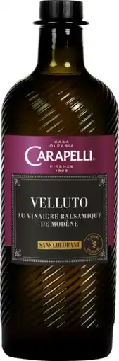 Auchan Carapelli velluto de vinaigre balsamique carapelli offre
