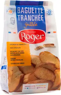 Auchan Roger baguette tranchée grillée roger offre