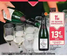 Promocash LARMIGNY A.O.P. Champagne brut cuvée spéciale offre