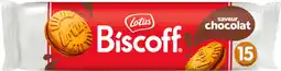 Auchan Lotus biscuits spéculoos fourrés à la crême et au chocolat lotus offre