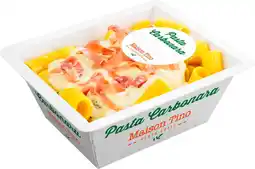 Auchan Maison tino pasta carbonara offre