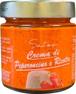 Auchan Satos crème piments et ricotta satos offre
