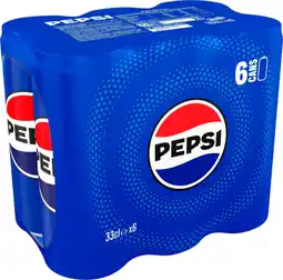 Auchan Pepsi pepsi regular canettes offre