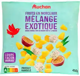 Auchan Auchan mélange de fruits exotiques surgelés auchan offre