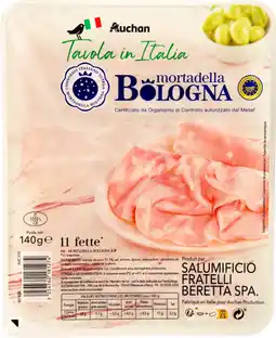 Auchan Auchan tavola in italia mortadelle en tranches igp auchan tavola in italia offre