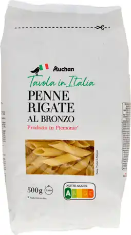 Auchan Auchan tavola in italia penne rigate al bronzo auchan tavola in italia offre