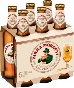 Auchan Birra moretti bière blonde birra moretti offre