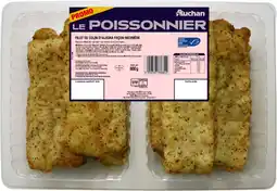 Auchan Auchan 8 filets de colin d'alaska façon meunière auchan le poissonnier offre