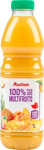 Auchan Auchan pur jus multifruits auchan offre