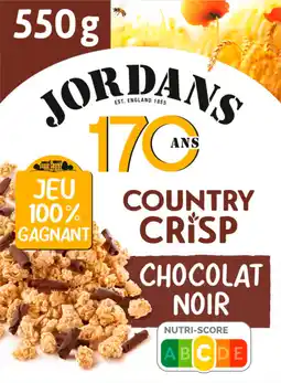 Auchan Jordans céréales chocolat noir country crisp jordans offre