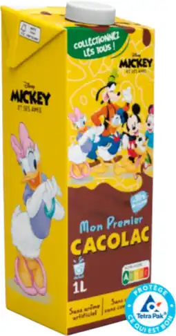 Auchan Cacolac mon premier cacolac chocolat offre