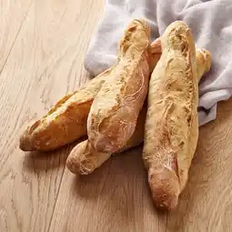 Auchan Sans marque 3 baguettes saveur achetées offre