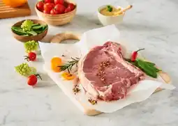 Auchan Supermarché Sans marque veau : côte*** avec os offre