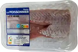 Auchan Supermarché Sans marque filet de lieu noir offre
