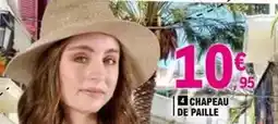 E.Leclerc Chapeau de paille offre