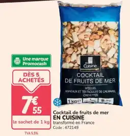 Promocash EN CUISINE Cocktail de fruits de mer offre