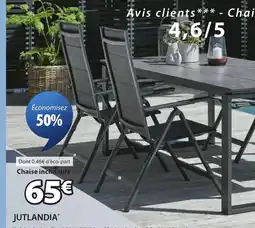 JYSK MYSEN chaise inclinable offre