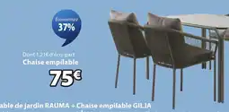 JYSK GILJA Chaise empilable offre