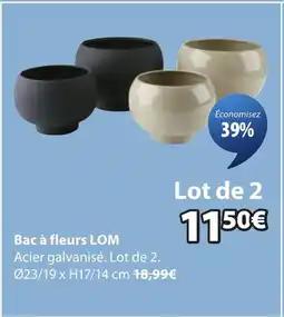 JYSK LOM Bac à fleurs offre