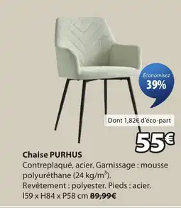JYSK PURHUS Chaise offre