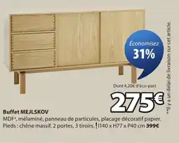 JYSK MEJLSKOV Buffet offre