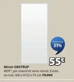 JYSK OBSTRUP Miroir offre
