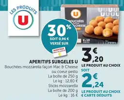 Maximarché Aperitifs surgeles u offre