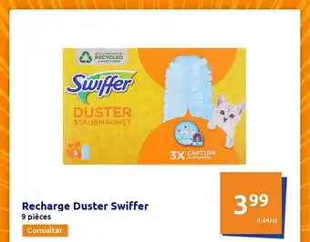 Action Recharge Duster Swiffer offre